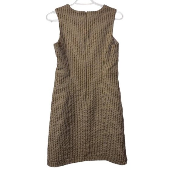 Theyskens' Theory sleeveless metallic mini dress size 6 - Picture 3 of 7